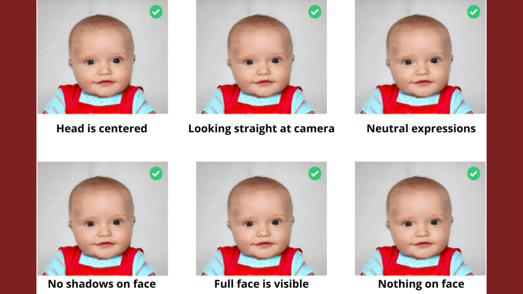 Qualities to Make a Baby's Passport Photo Acceptable